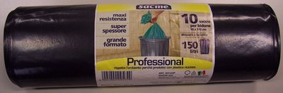 SACME SACCO 90X140 X10 NER.C/MMAXI RESISTENZA