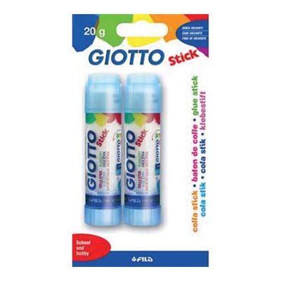 GIOTTO COLLA STICK 20G SET 2PZ