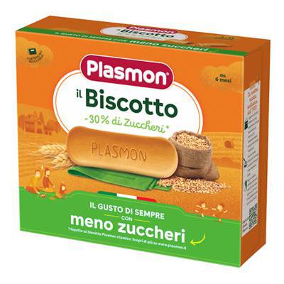 PLASMON BISCOTTO MENO 30% ZUCCHERI GR.320