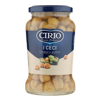 CIRIO CECI VASO VETRO GR.370