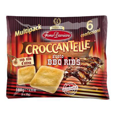 EUROSNACK CROCCANTELLE BBQ MULTIPACK GR.180