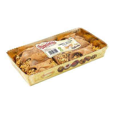 FIMARDOLCI GR170 CANNOLI SICILIANI NOCCIOLA