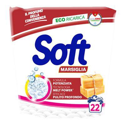 SOFT LAV.22 MISURINI RICARICAMARSIGLIA KG.1,100