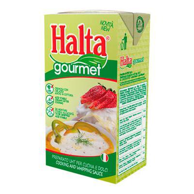 HALTA PREPARATO GOURMET UHT CUCINA & DOLCI LT.1