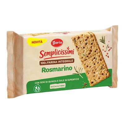 DORIA CRACKERS SEMPLICISSIMI ROSMARINO/SEMI QUINOAGR.280