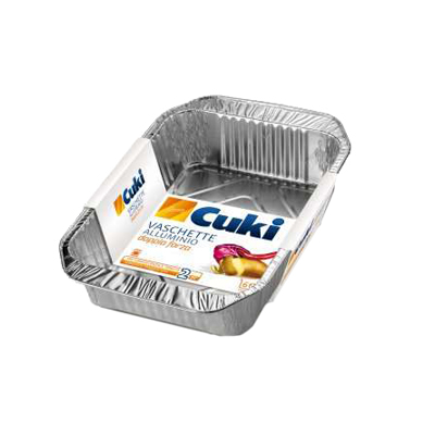 CUKI VASCHETTA 6 PORZIONI SENZA COPERCHIO CON MANICI PZ.2