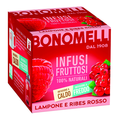 BONOMELLI INFUSO RIBES&LAMPONE12 FILTRI