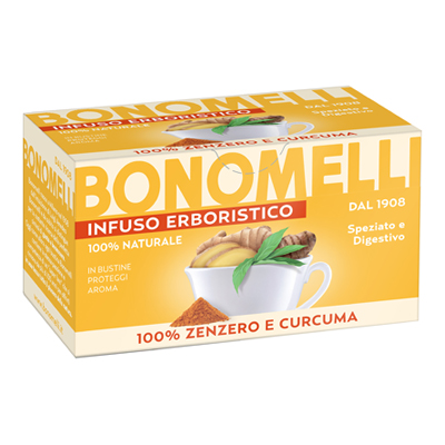 BONOMELLI INFUSO ZENZERO CURCUMA 16 FILTRI