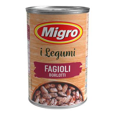 MIGRO FAGIOLI BORLOTTI GR.400