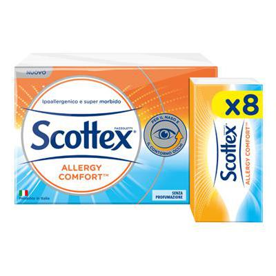 SCOTTEX FAZZOLETTI ALLERGY CONFORT X 8 PZ