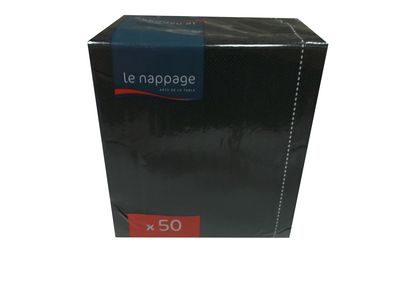 TOVAGLIOLI X50 CM24X25 NERO