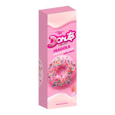 CUORENERO DONUTS FRAGOLA 3PZ