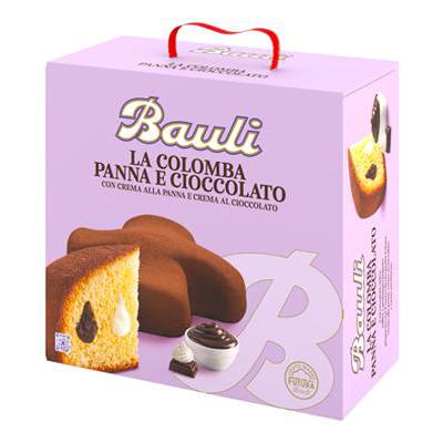 BAULI COLOMBA PANNA E CIOCCOLATO GR.750