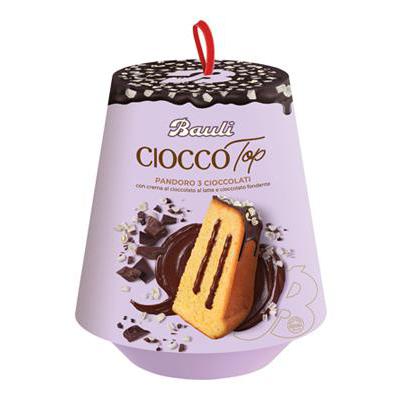 BAULI PANDORO CIOCCOTOP 3 CIOCCOLATI GR.750