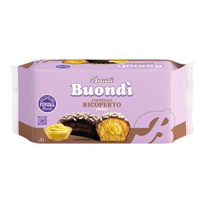 BUONDI'MOTTA RICOPERTO CACAO CON CREMA PASTICCERA X6 PZ