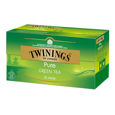 TWINING TEA PURE GREEN  X25 FF.
