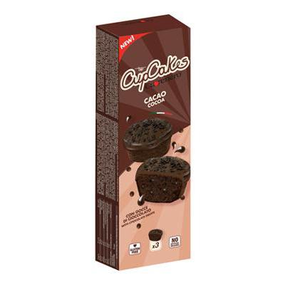 CUORENERO CUPCAKE CACAO 3PZ GR.120