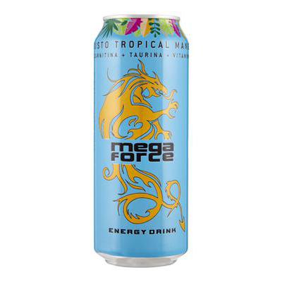 MEGA FORCE ENERGY DRINK TROPICAL MANGO CL.50