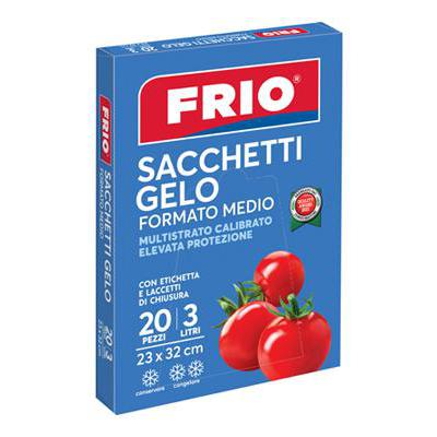 Frio Sacchetti Gelo Ermetici Medi 24x33cm 15pz