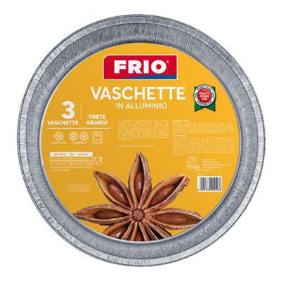 FRIO CONTENITORE FORNO TONDO X3 PEZZI T9