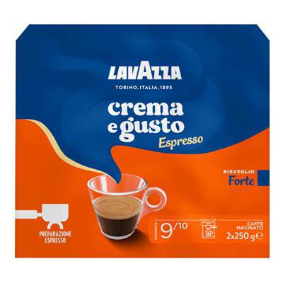 LAVAZZA ESPRESSO CREMA E GUSTOFORTE GR.250X2