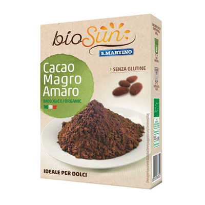 SAN MARTINO BIO CACAO MAGRO AMARO SENZA GLUTINE   GR.75 BIOS