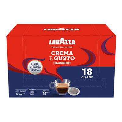 LAVAZZA CREMA & GUSTO CIALDE X18 GR.125