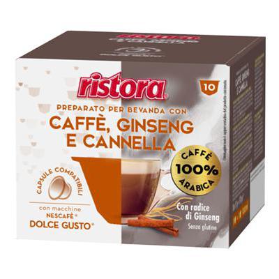 RISTORA CAFFE'/GINSENG/CANNELLA X10 CAPS C/DOLCEG.