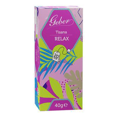 GEBER TISANA RELAX 20 FILTRI