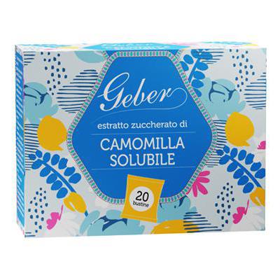 GEBER CAMOMILLA SOLUBILE 20 BUSTINE