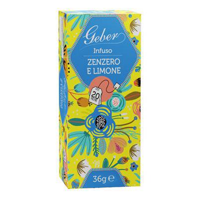 GEBER INFUSO ZENZERO E LIMONE20 FILTRI