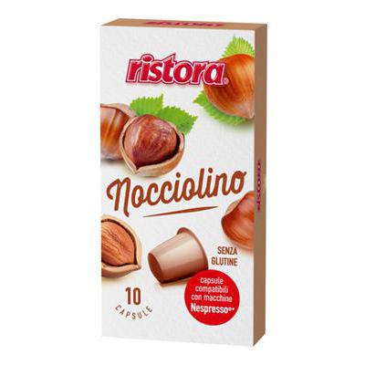 RISTORA NOCCIOLINO X10 CAPS C/NESPRESSO