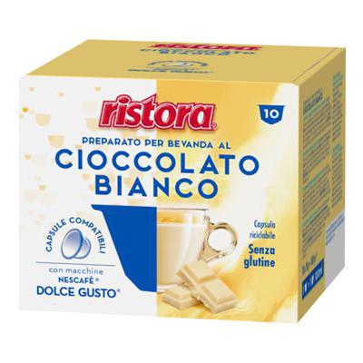 RISTORA CIOCCOLATO BIANCO X10CAPS C/DOLCEGUSTO