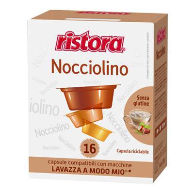 RISTORA NOCCIOLINO X10 CAPS C/LAVAZZA A MODO MIO