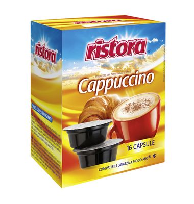 RISTORA CAPPUCCINO X16 CAPSULECOMP.MODOMIO