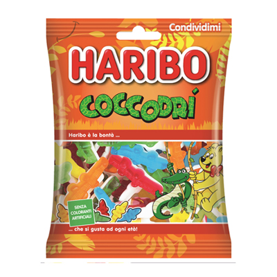 HARIBO COCCODRI BUSTA GR.175