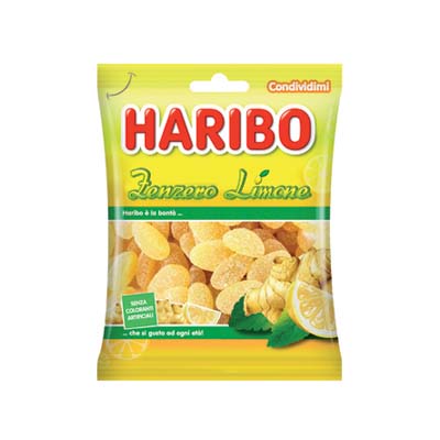 HARIBO BUSTA ZENZERO-LIMONE GR.175