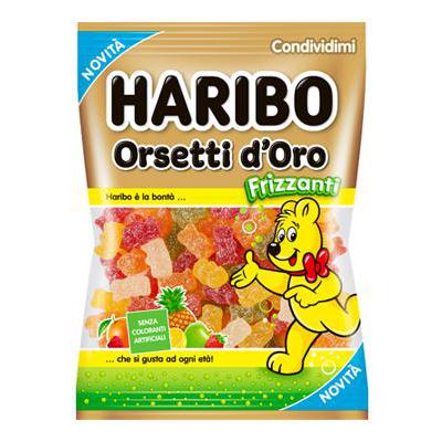 HARIBO ORSETTI D'ORO FRIZZANTIBUSTA GR.150