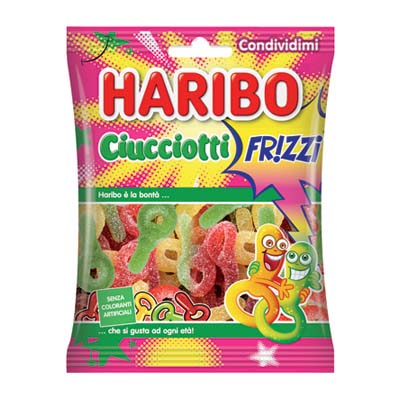 HARIBO BUSTA CIUCCIOTTI FRIZZANTI GR.175 (65134)