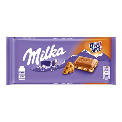 MILKA TAVOLETTA CHIPS AHOY GR.100