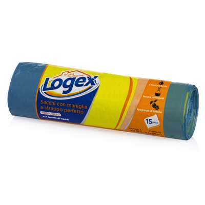 LOGEX LAMPOSAC SACCHETTI PATTUMIERA CON MANIGLIE PZ.15 CM.53