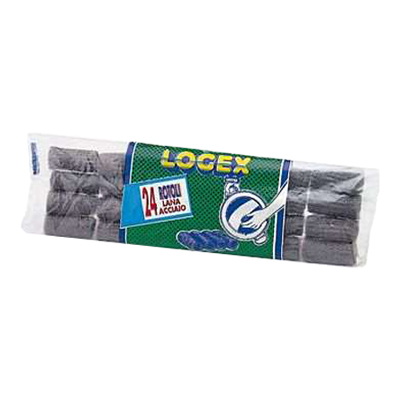 LOGEX 24 ROTOLI ACCIAIO GR.100