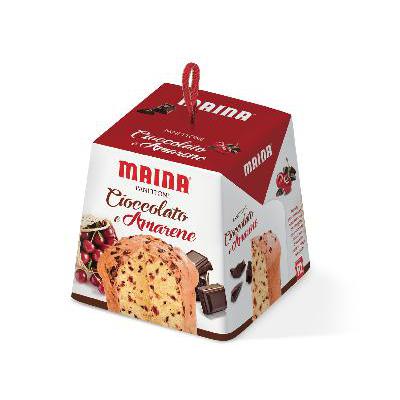 MAINA PANETTONE CIOCCOLATO&AMARENE GR.750