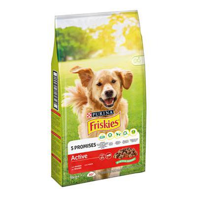 FRISKIES ACTIVE CANE MANZO KG.9