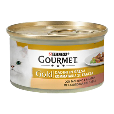 GOURMET GOLD DADINI TACCHINO/ANATRA GR.85