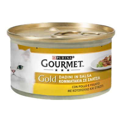 GOURMET GOLD DADINI FEGATO&POLLO GR.85