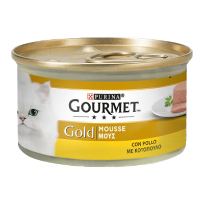 GOURMET GOLD MOUSSE POLLO GR.85