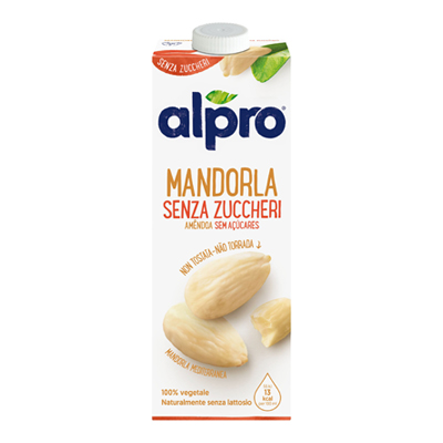 ALPRO DRINK MANDORLA LT.1  SENZA ZUCCHERO