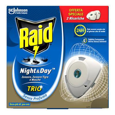 RAID NIGHT & DAY TRIO RICARICAX 2