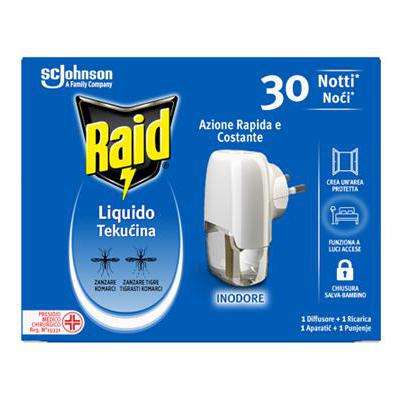 RAID LIQUIDO BASE 30 NOTTI INODORE